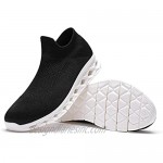 Bejoy Walking Shoes Slip-on Sock Sneakers Lightweight Non-Slip Fashion Casual Running Jogging Gym Shoes Platform Loafers Easy Shoes for Women Men