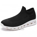 Bejoy Walking Shoes Slip-on Sock Sneakers Lightweight Non-Slip Fashion Casual Running Jogging Gym Shoes Platform Loafers Easy Shoes for Women Men