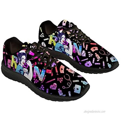 Ciadoon Nursing Shoes for Women Men Fashion Nurse Work Shoes Walking Tennis Sneakers Comfortable Non-Slip Gift