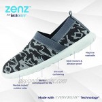isotoner Zenz Women's Harmony Elastic Sport Knit Slipper Slip-On Shoe