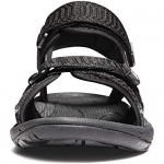 ATIKA Men's Outdoor Hiking Sandals Open Toe Arch Support Strap Water Sandals Lightweight Athletic Trail Sport Sandals