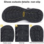 CAMEL CROWN Mens Hiking Sandals Waterproof with Arch Support Open Toe Summer Outdoor Comfort Beach Water Sport Sandals