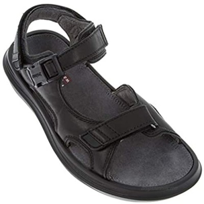 kybun Men's Pado Black Leather Footwear