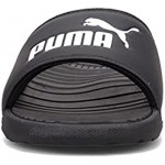 PUMA Men's Cool Cat Bx Slide - Black White