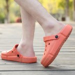 XIANV Men Women Clogs Garden Shoes Mesh Slippers Sandals Lightweight Slip On Mules Outdoor Walking Slippers Unisex Summer Beach Shoes