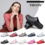 YHOON Unisex Garden Clogs Shoes | Water Shoes | Comfortable Slip on Shoes Air Cushion Slippers