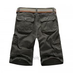 CANASOUR Outdoor Men's Twill-Cargo Shorts