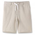 Estepoba Mens Casual Comfy Soft Linen Cotton Drawstring Active Sport Walk Short