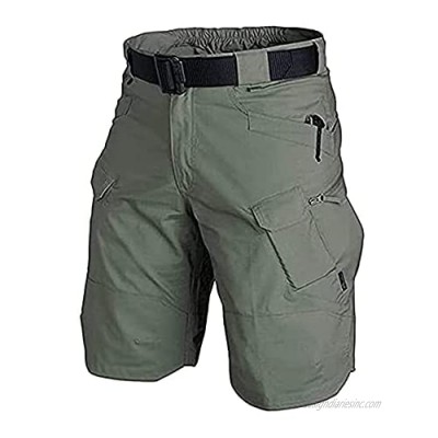 Mens Shorts Classic Outdoor Tactical Cargo Shorts Waterproof Hiking Quick Dry Breathable Workout Shorts Casual