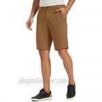 SPECIALMAGIC Men's Casual Short Relaxed Fit 11 Stretch Cotton Summer Golf Walk with Coin Pocket