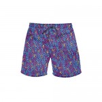 Tipsy Elves Casual Multicolor Bright and Loud Summer Shorts for Men - Drawstring and Cutton Closure Shorts
