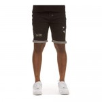 Akoo Men’s Kenya Jean Shorts for Classic Summer Beach and Workout Comfy