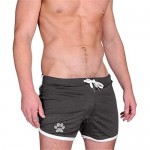 UOFOCO Men's Summer Casual Quick-Drying Shorts Breathable Drawstring Sport Short Pants