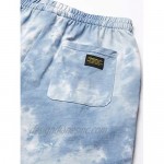 ASLIMAN Men's Shorts Casual Drawstring Elastic Waist Summer Short Pants with Pockets