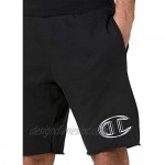 Champion Men's 10 Inch Reverse Weave Cut-Off Shorts Big C Logo