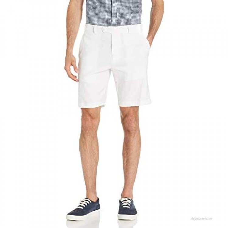 Cubavera Men's Linen-Blend Flat Front Shorts