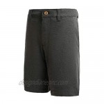 ONE DAY AWAY Men's Soft Slim-Fit Flat-Front Comfort Stretch Chino Shorts