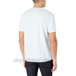 Essentials Men's Slim-fit Short-Sleeve Stripe V-Neck T-Shirts