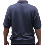 Banded Bottom Classics by Palmland French Terry Shirt - 6090-620J-NAVY