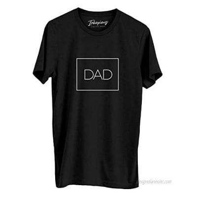 Inkopious Dad T-Shirt - First Time Father's Day Present - Unisex Crewneck Small Grey