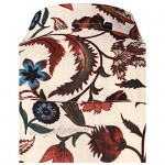 JOGAL Men's Flower Short Sleeve Button Down Hawaiian Shirt