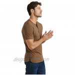 Lucky Brand Men's Short Sleeve Henley Shirt
