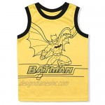 BATMAN Warner Bros Boy's 3 Pack Short Sleeve Shirt Undershirt and Shorts Set