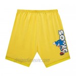 Boys Soni-c Pajamas Set Summer Kids Nightwear Cotton Cartoon The Hedge-hog Tops Tee And Shorts 2 Piece 6-13