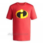 Disney Pixar Incredibles Boys Athletic T-Shirt & Mesh Shorts Clothing Set Red