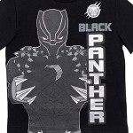 Marvel Avengers Iron Man Black Panther Captain America T-Shirt & Shorts Set