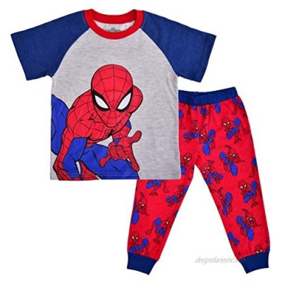 Marvel Boy's 2-Piece Spider-Man Raglan Shirt and Jogger Pants Set