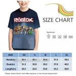 AEVAZZQIA Youth Short Sleeve Tops Tee Kids T-Shirt for Teen Boys and Girls