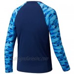 Bassdash Youth UPF50+ Camo Long Sleeve Fishing Shirt UV Protection Quick Dry Tee