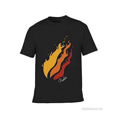 Clu Global Retro Summer Cartoon Fire Game Kids Print T-Shirt Boys Teenagers Short Sleeve Print Funny Tee