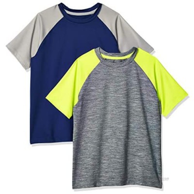 Essentials Boys' Active Performance Short-Sleeve T-Shirts