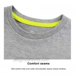 LAPASA Kids T-Shirts Pure Cotton 4-Pack Short Sleeve White Tees Boy & Girl 100% Non-Allergenic Cotton Crew Neck Unisex K01