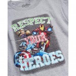 Marvel Avengers Boys 3 Pack T-Shirts - Spider-Man Hulk Captain America Iron Man (Toddler/Little Boys)