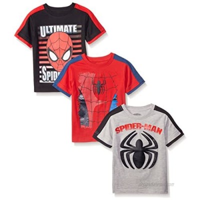 Marvel Boys' 3 Pack Spiderman T-Shirts
