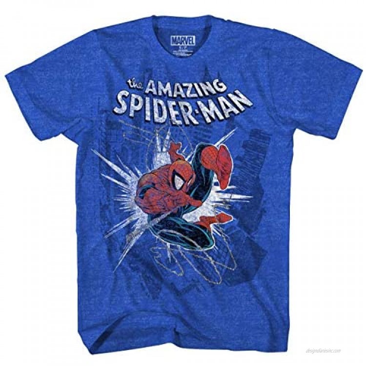 Marvel Boys' Big Amazing Spider-Man T-Shirt