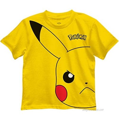 Pokemon Pikachu Little & Big Boys Graphic T Shirt