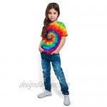 QoGoer Boys Girls 3D Graphic Novelty Kids T-Shirt Crewneck Short Sleeve Tees for 6-18 Years Teens