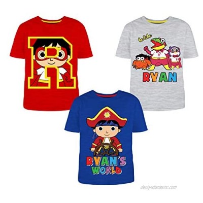 Ryan's World 3 Pack T-Shirts