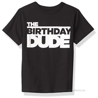 The Children's Place Boys' Birthday Dude Graphic Tee