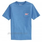 Vineyard Vines Boys' Short-Sleeve Burger Whale Fill Pocket T-Shirt
