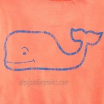 Vineyard Vines Boys' Short-Sleeve Garment Dyed Neon Vintage Whale Pocket T-Shirt
