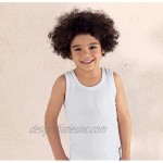 Brix Toddler Boys Tank Tops – 4-Pack Cotton Shirts Comfort Toddler Clothes.