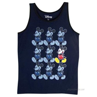 Disney Boys Navy Blue Mickey Mouse Roll Tank Top Shirt