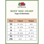 Fruit of the Loom Boys' Tag-Free Cotton Tees (Assorted Color Multipacks)