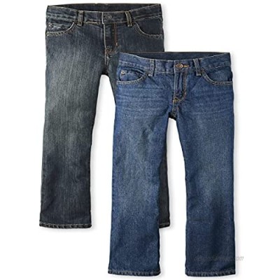 The Children's Place Boys Basic Bootcut Jeans 2-Pack