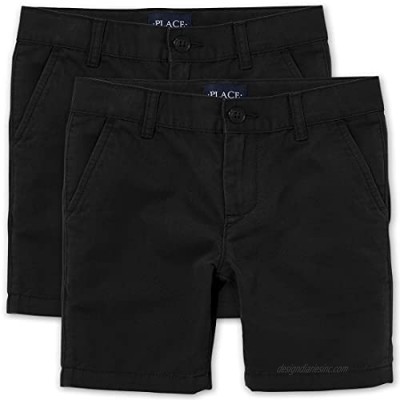 The Children's Place Boys' Chino Shorts  Pack of Two